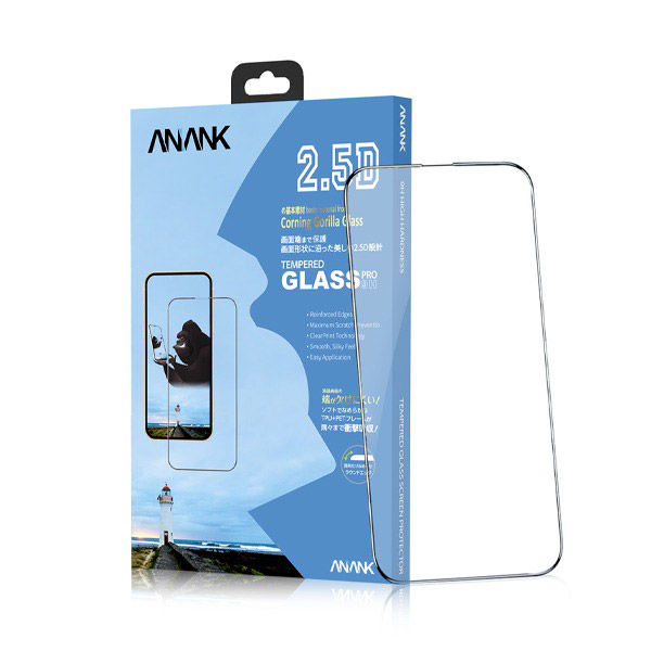 Anank iPhone 14 Glass 2.5D Corning Gorilla Glass Protection Anank iPhone 14 Glass 2.5D Corning Gorilla Glass Protection